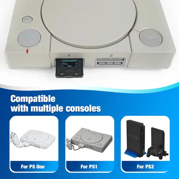 Bitfunx PSxMemCard Gen2 for PS One PS1 PS2